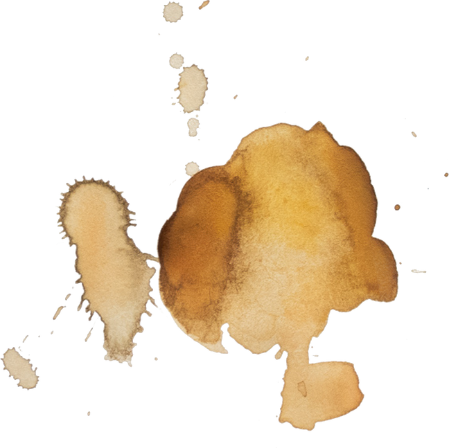 Coffee Splatter Stains