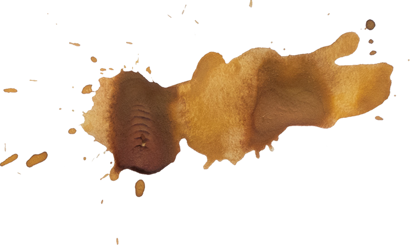 Coffee Splatter Stains